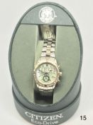 Citizen Womens Watch NY0040-09E mother of pearl face ECO Drive