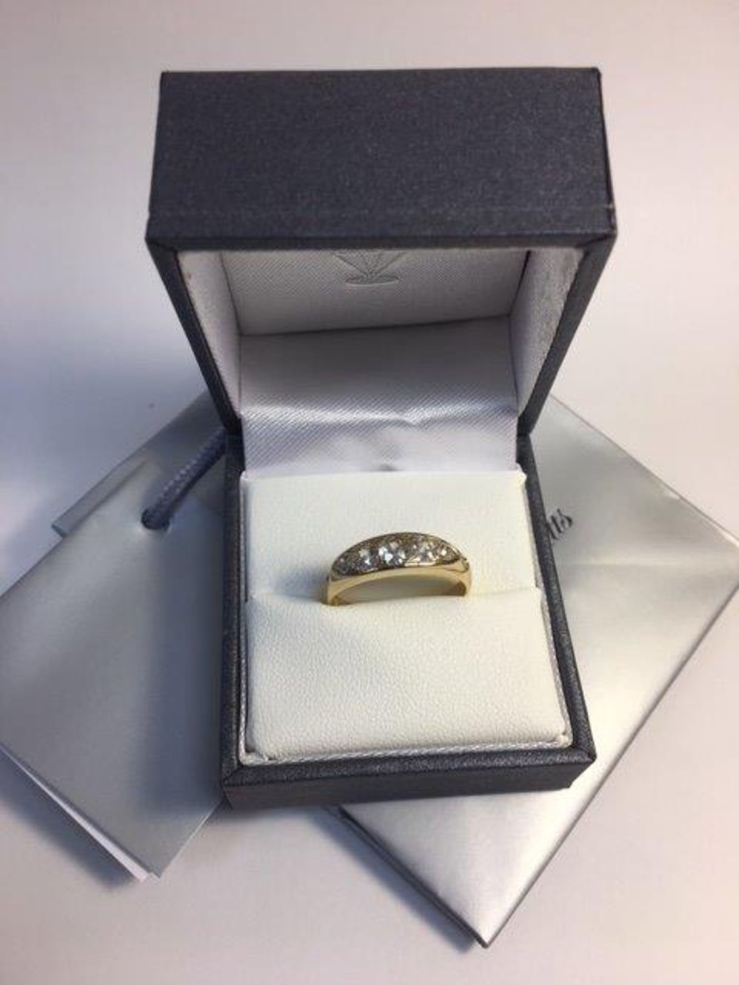 Edwardian 5 stone diamond ring