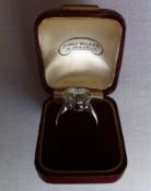 8.01 Carat Solitaire Diamond Engagement Ring, Including Gemology Certificate