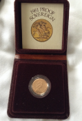 1981 QEII Full Proof Sovereign With COA