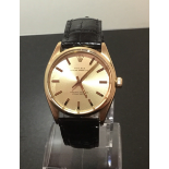 Gents 1950's Rolex Oyster Perpetual, Solid 18ct Gold