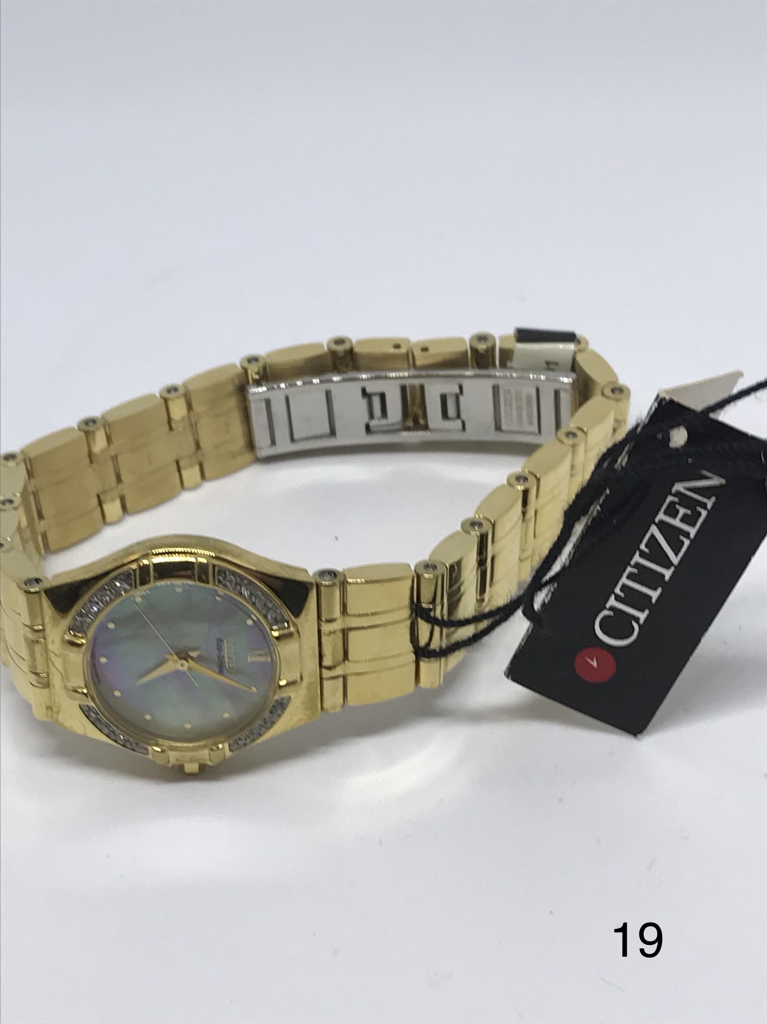 Citizen Womens Watch EP5202-59DW mother of pearl face ECO Drive - Image 2 of 3