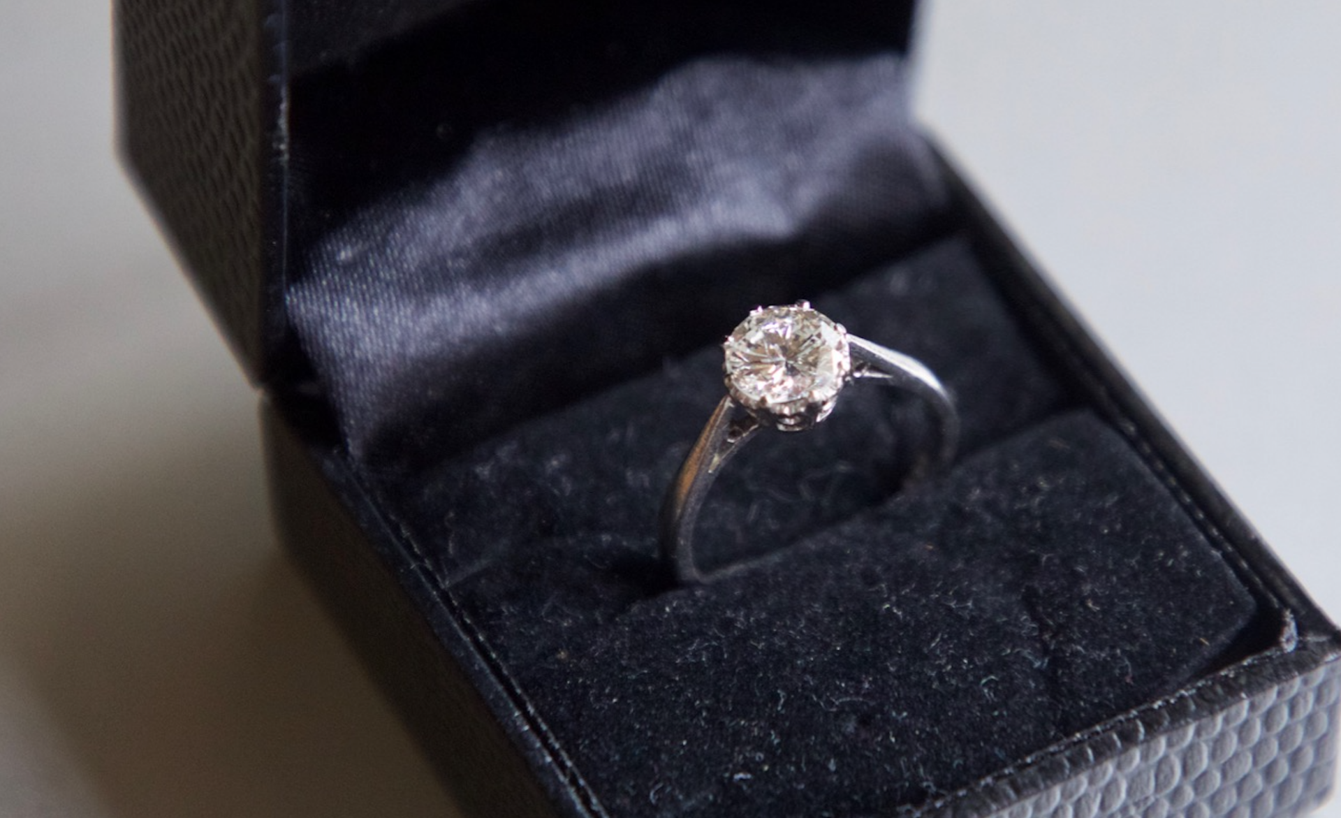 1.25ct Solitaire Diamond Engagement Ring