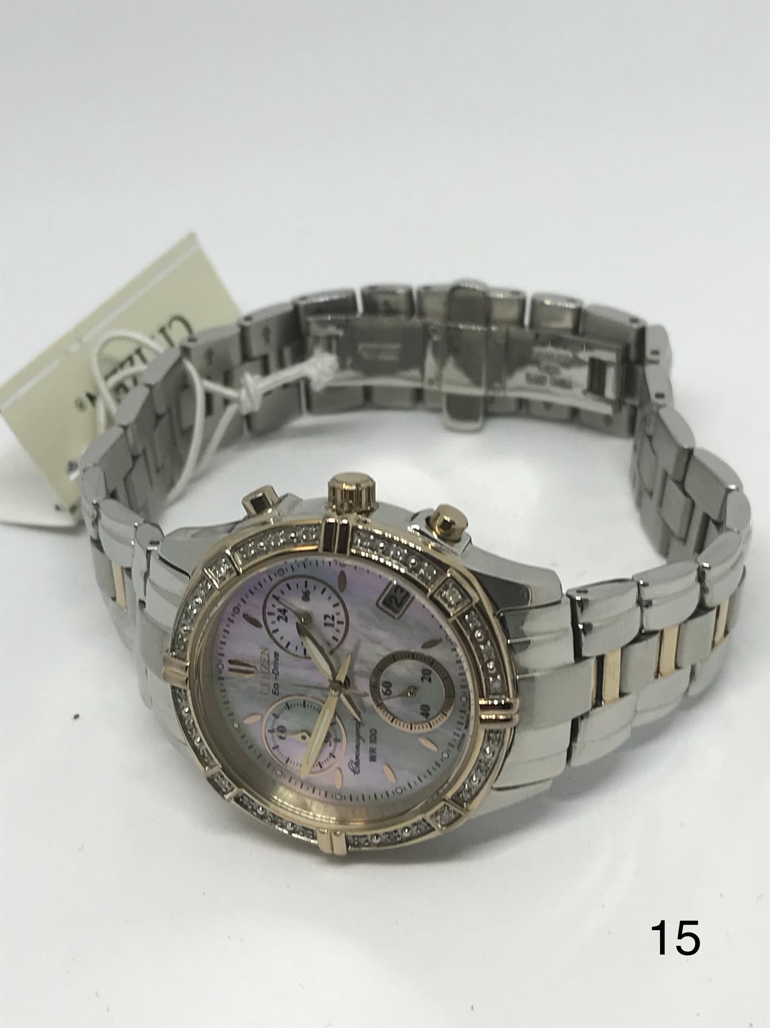 Citizen Womens Watch NY0040-09E mother of pearl face ECO Drive - Image 2 of 3