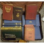 Vintage Retro Suitcase Full of Assorted Books NO RESERVE