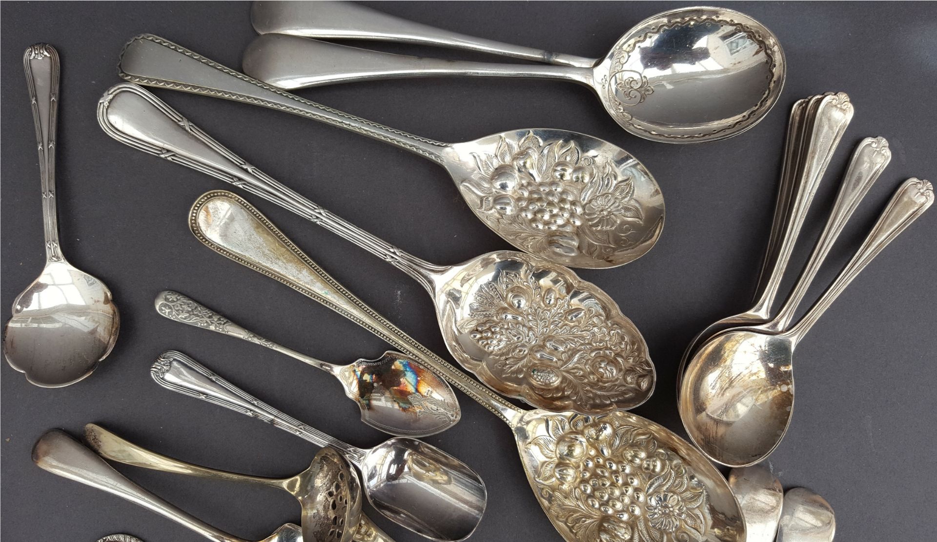 Vintage Flatware Includes Sugar Sifters Spoons & Ladle - Image 4 of 4