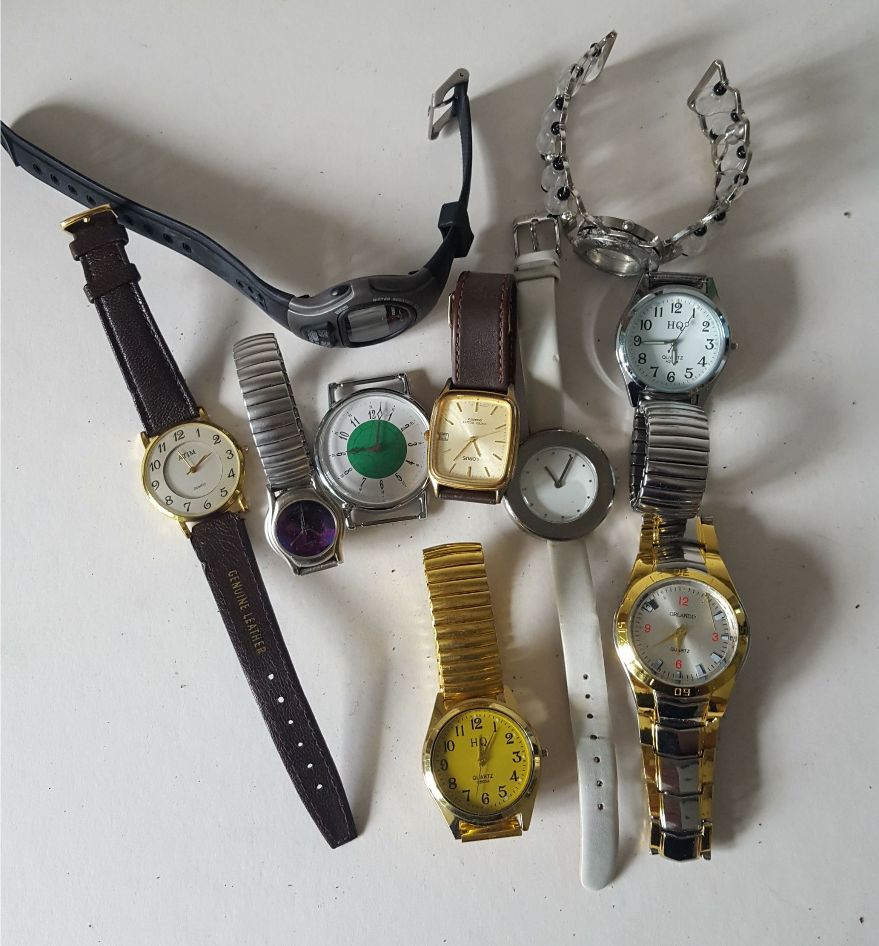 Vintage Retro Parcel of 10 Assorted Wrist Watches NO RESERVE