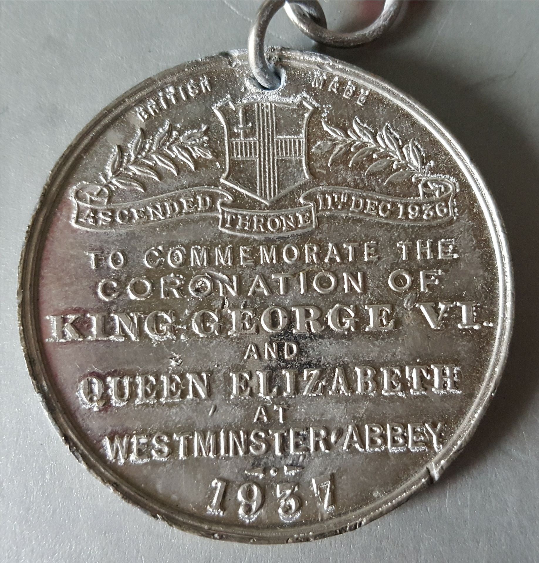 Vintage Medals Commemorative Coronation of King George V 1911 & King George VI 1937 - Image 3 of 4