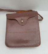 Vintage Retro Leather Money Collectors Bag