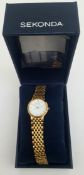 Vintage Retro Sekonda Ladies Wrist Watch Boxed NO RESERVE