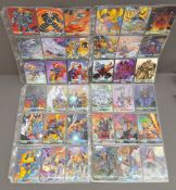 Collectable Marvel Cards X-Men 1997 A Total of 92 Cards