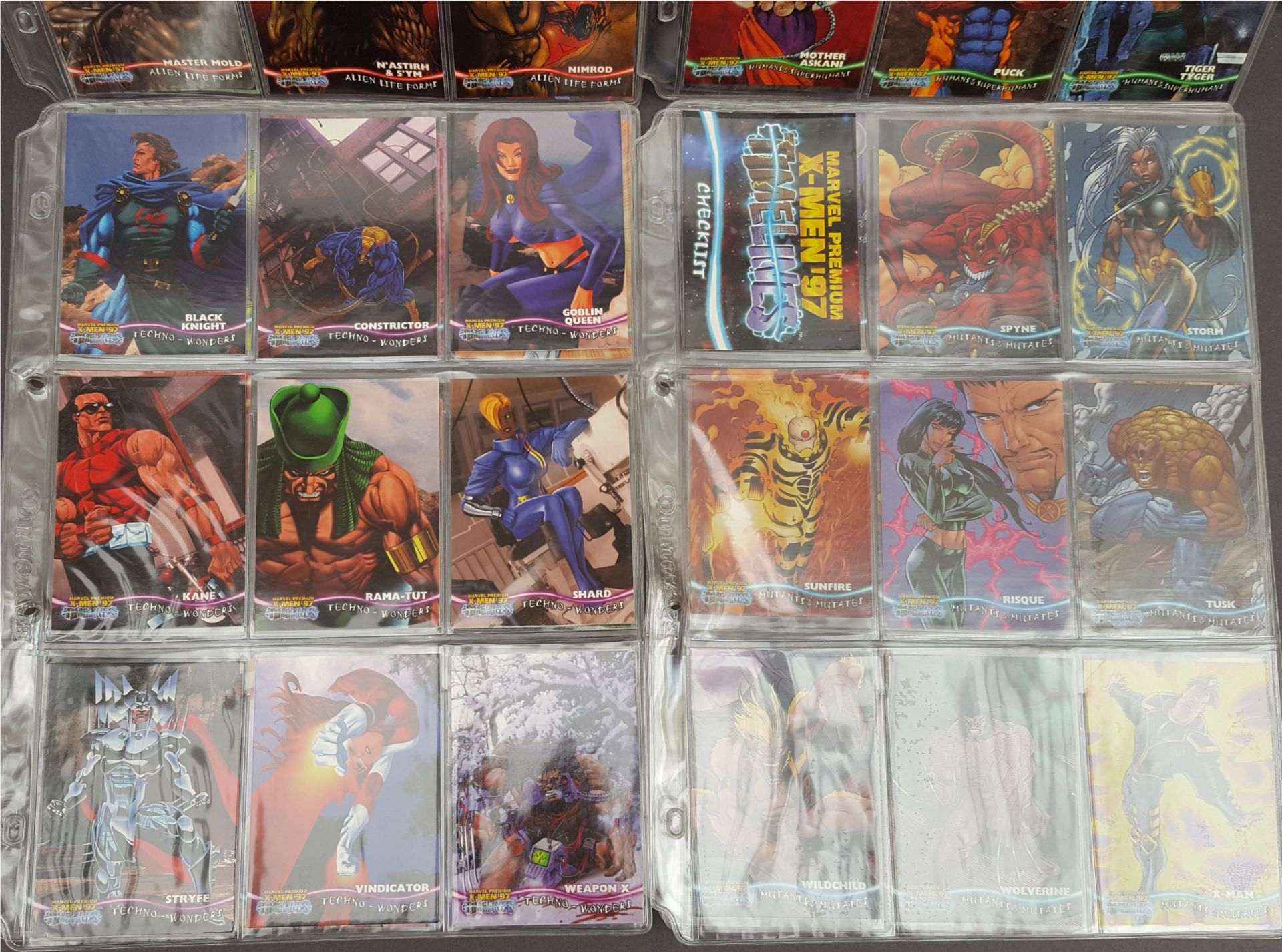 Collectable Marvel Cards X-Men 1997 A Total of 92 Cards - Bild 3 aus 3