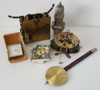 Vintage Clock Parts NO RESERVE