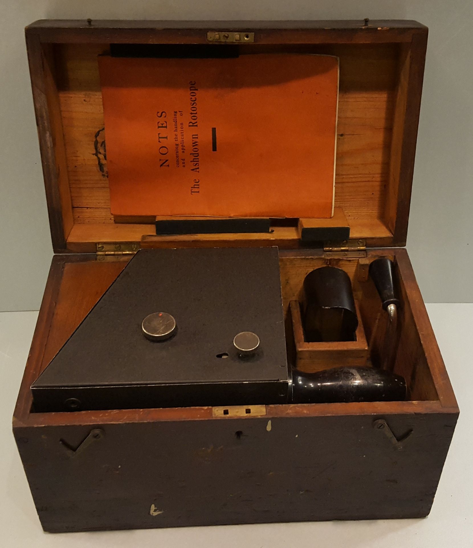 Vintage Retro Scientific Instrument The Ashdown Rotoscope In Original Box. - Image 2 of 3