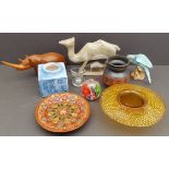 Vintage Retro Parcel of Assorted Collectable Pottery & Other Items NO RESERVE