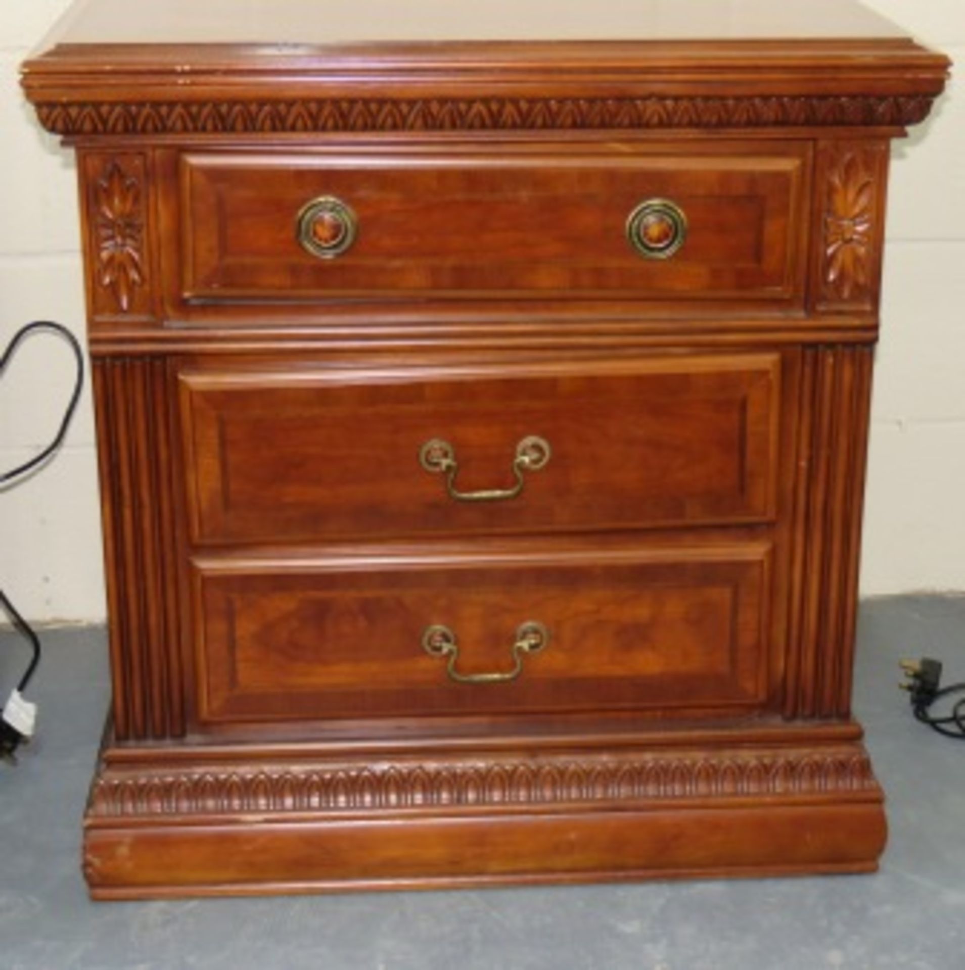 Exquisite Shell Inlaid Chest Of Drawers - Quality Period Furniture