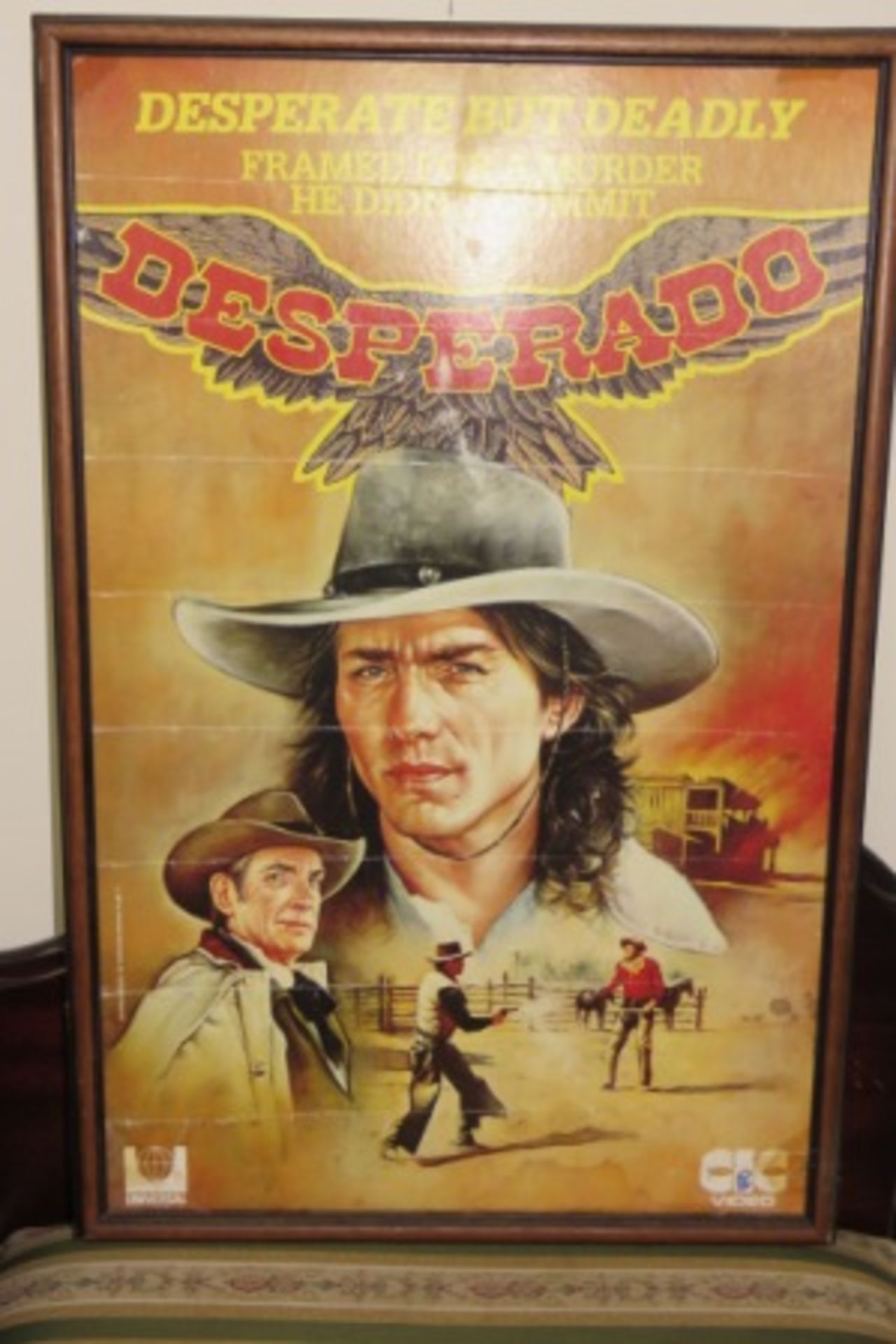 Framed Desperado Movie Poster