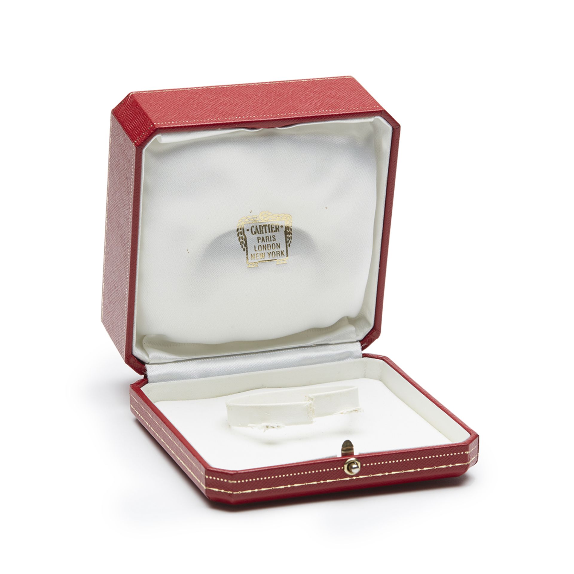 Cartier 18k White Gold 6.00ct Diamond Tectonique Bracelet - Bild 7 aus 11