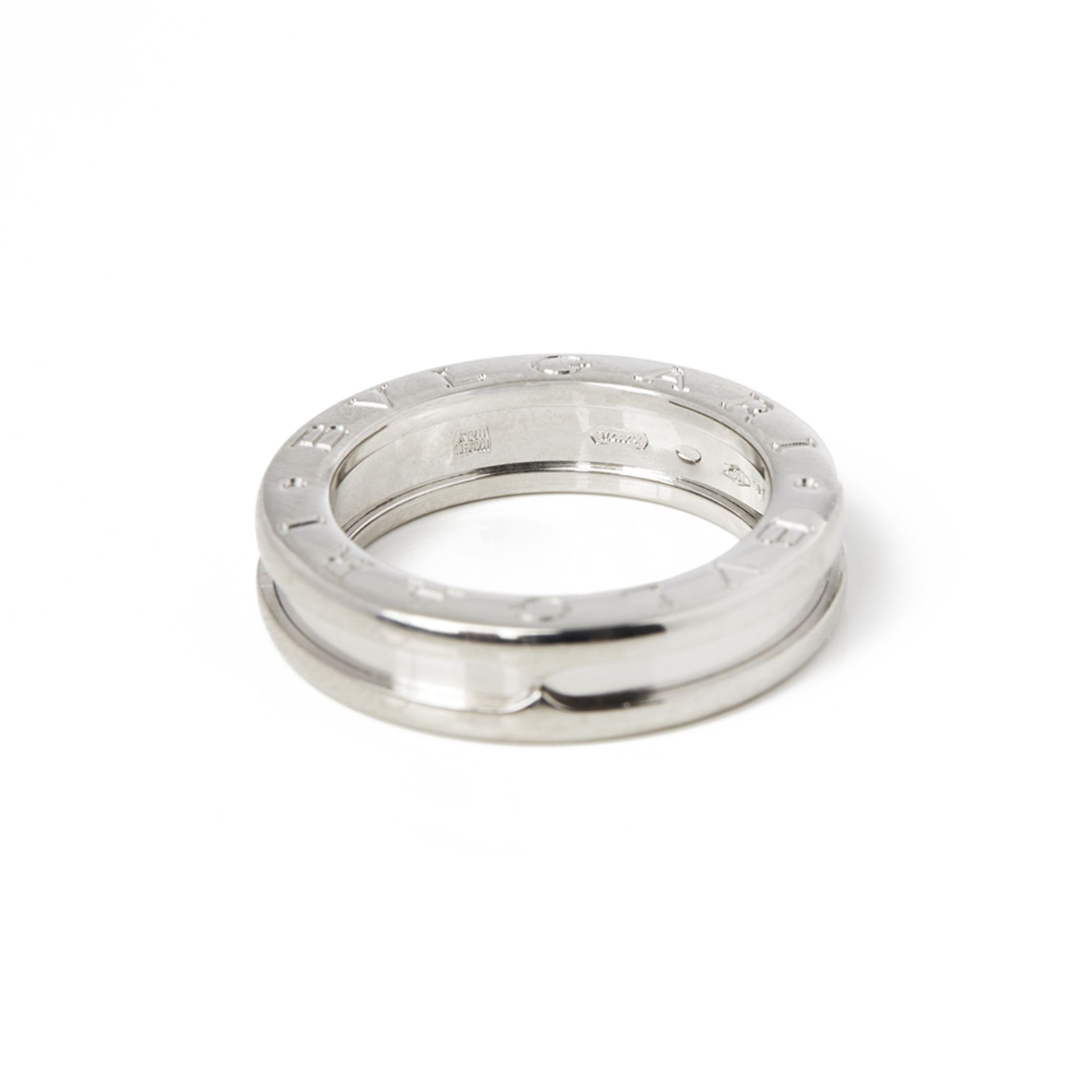 Bulgari 18k White Gold B.Zero 1 Ring Size J - Bild 5 aus 7