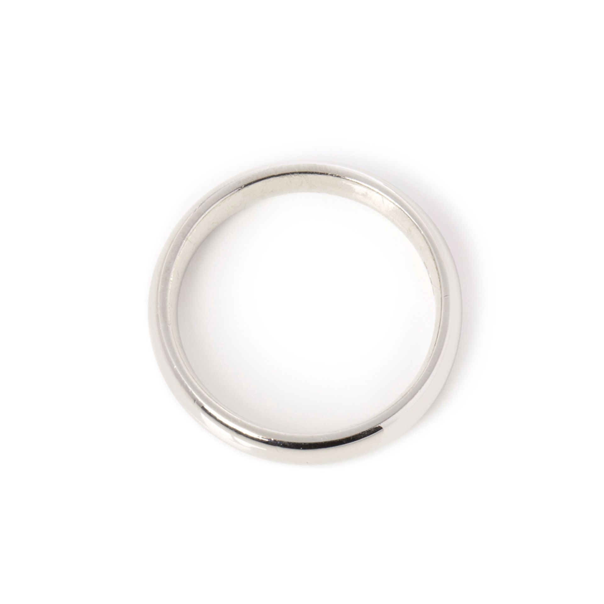 Asprey Platinum Heavy 4mm Wedding Band - Image 5 of 7