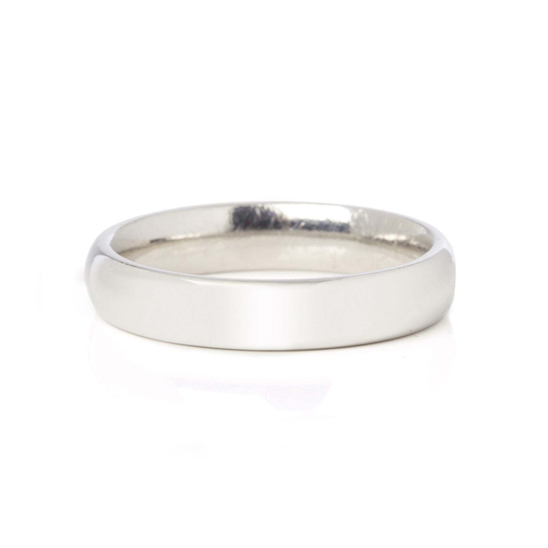 Asprey Platinum Heavy 4mm Wedding Band - Bild 4 aus 7