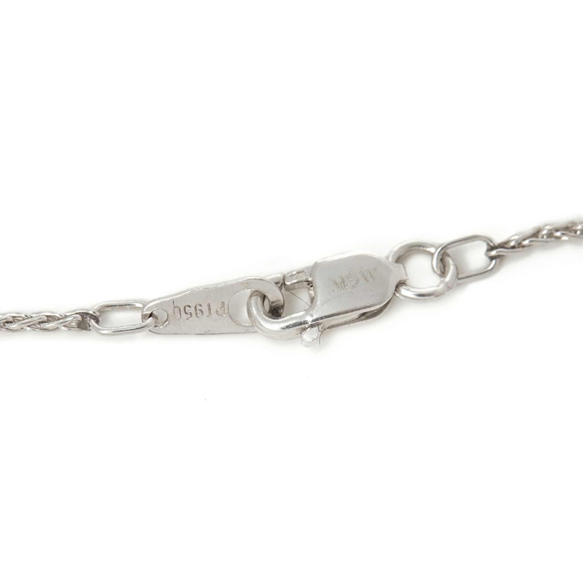 Mappin & Webb Platinum 0.70ct Diamond Necklace - Image 6 of 8