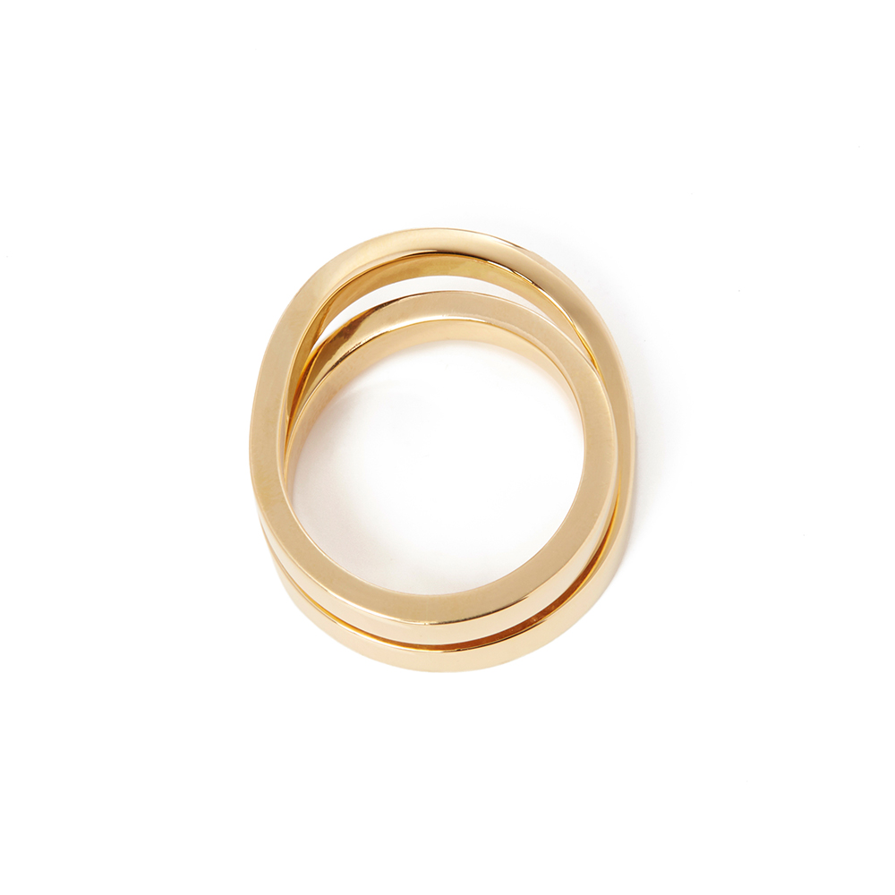 Cartier 18k Yellow Gold Paris Nouvelle Vague Ring - Image 5 of 8