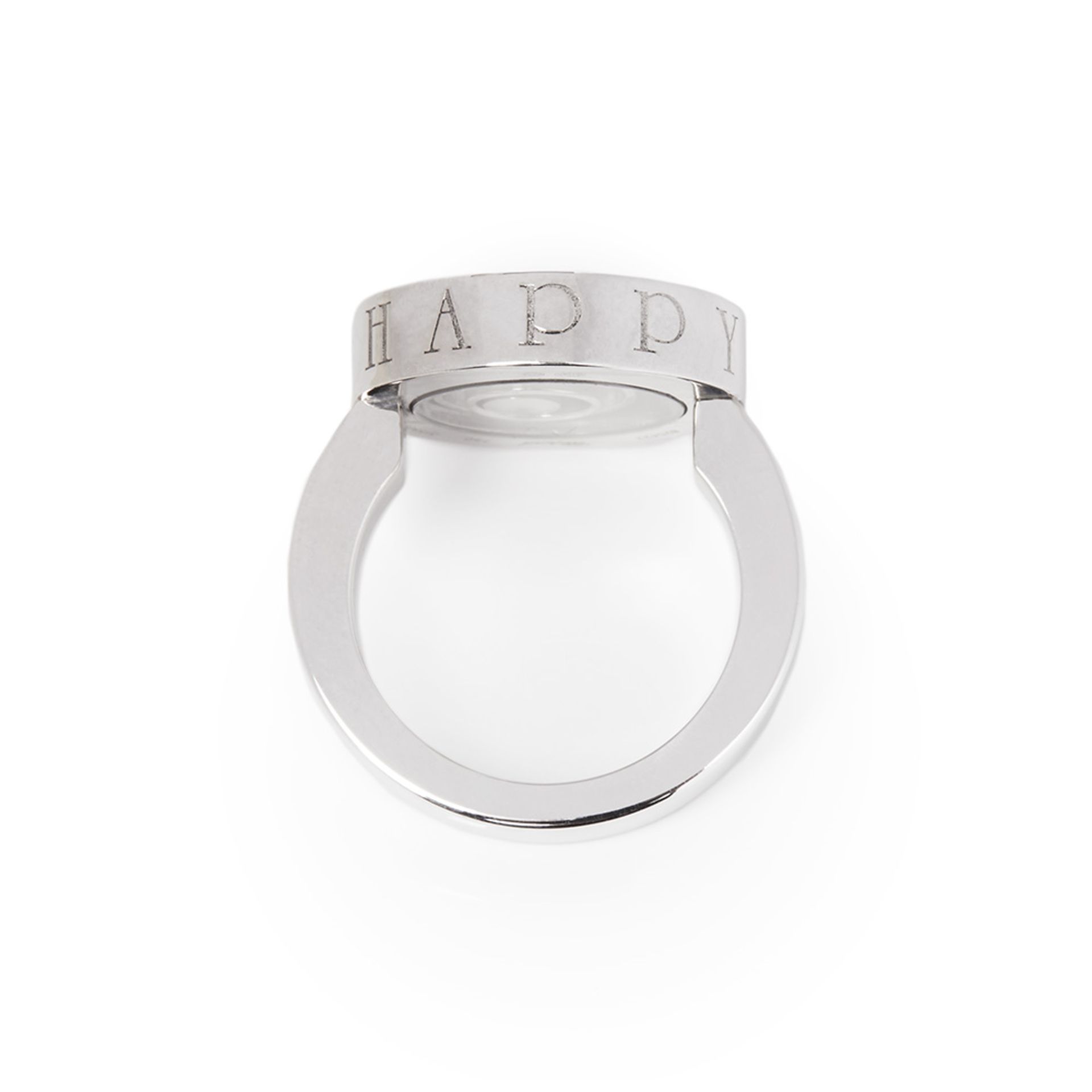 Chopard 18k White Gold Happy Spirit Ring - Bild 6 aus 10