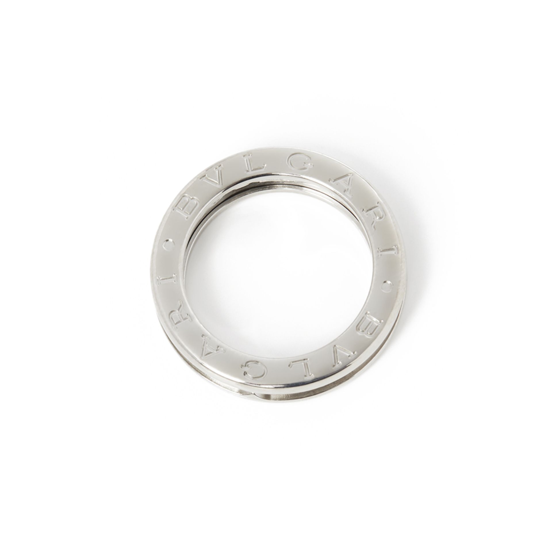 Bulgari 18k White Gold B.Zero 1 Ring Size J - Image 4 of 7