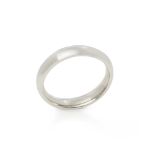 Asprey Platinum Heavy 4mm Wedding Band