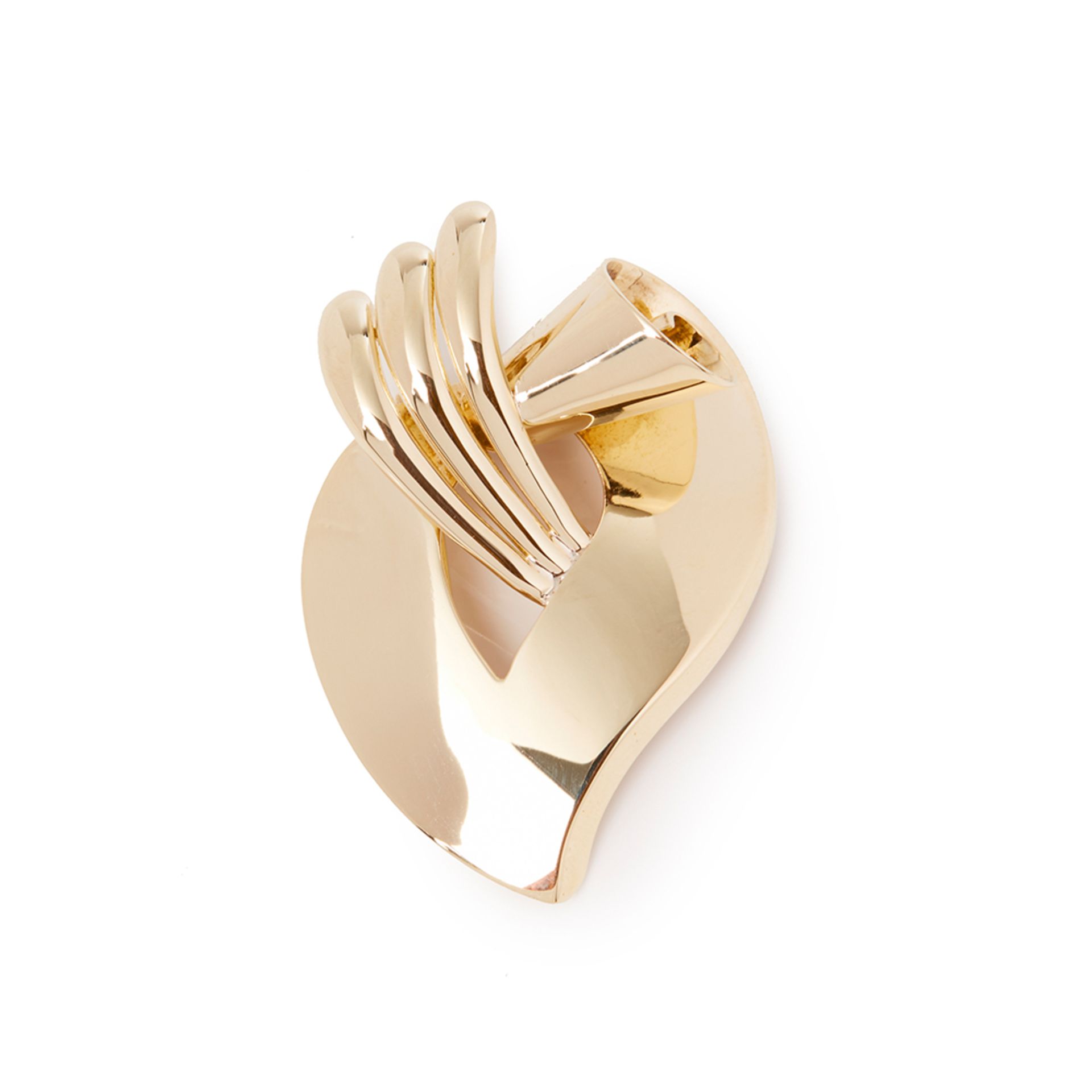 Tiffany & Co. 14k Yellow Gold Brooch - Bild 7 aus 7