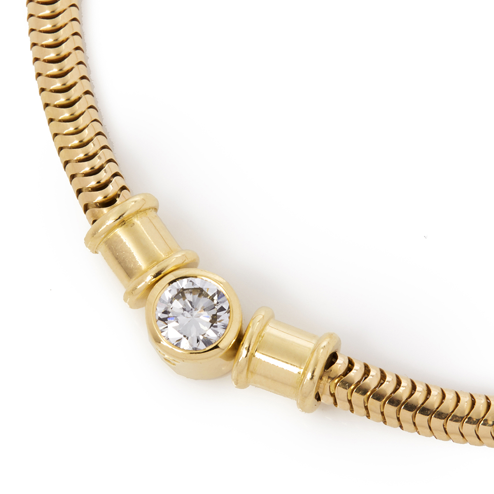 Theo Fennell 18k Yellow Gold Diamond Necklace - Image 2 of 7