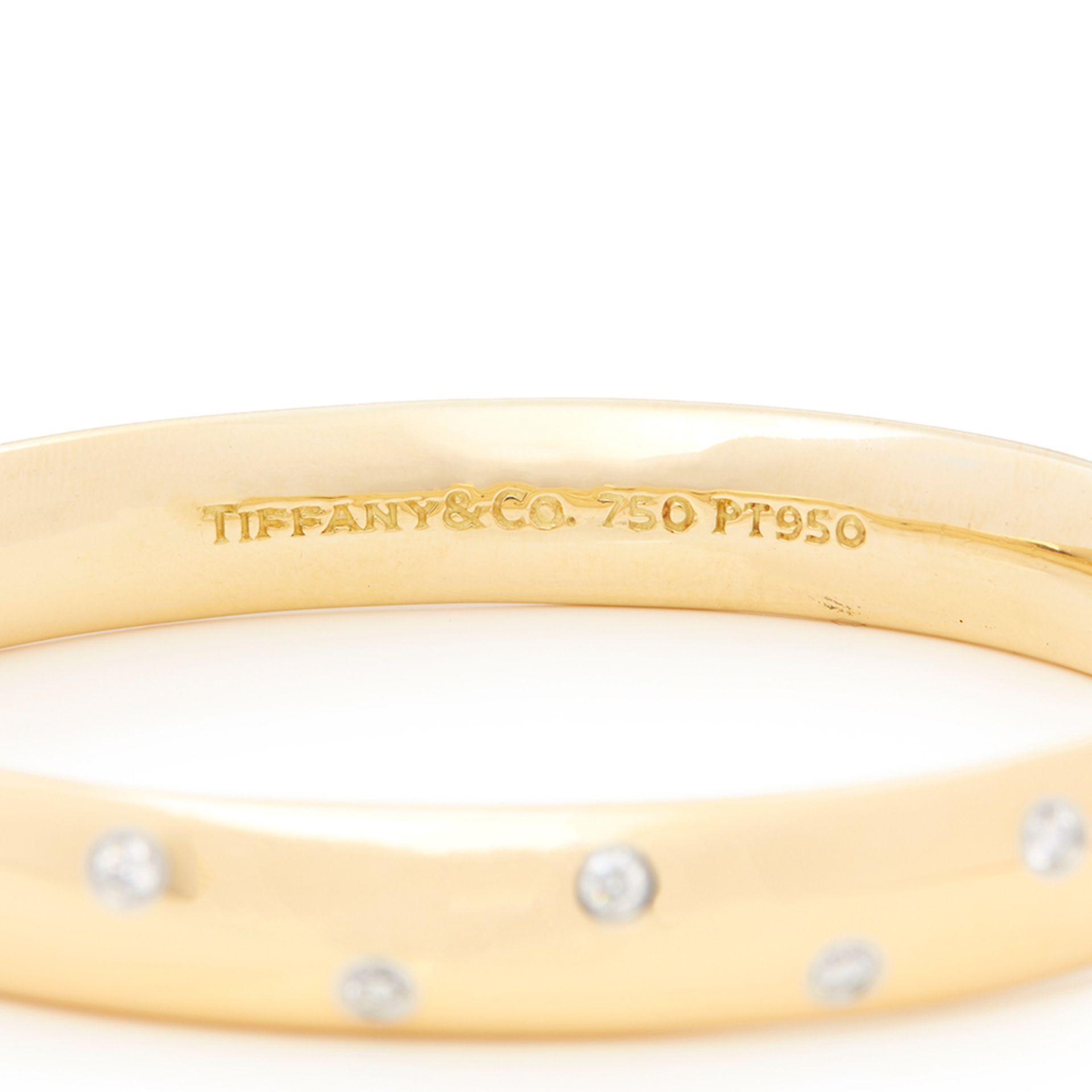 Tiffany & Co. 18k Yellow Gold Diamond Etoile Bracelet ***Reserve lowered*** - Bild 8 aus 9