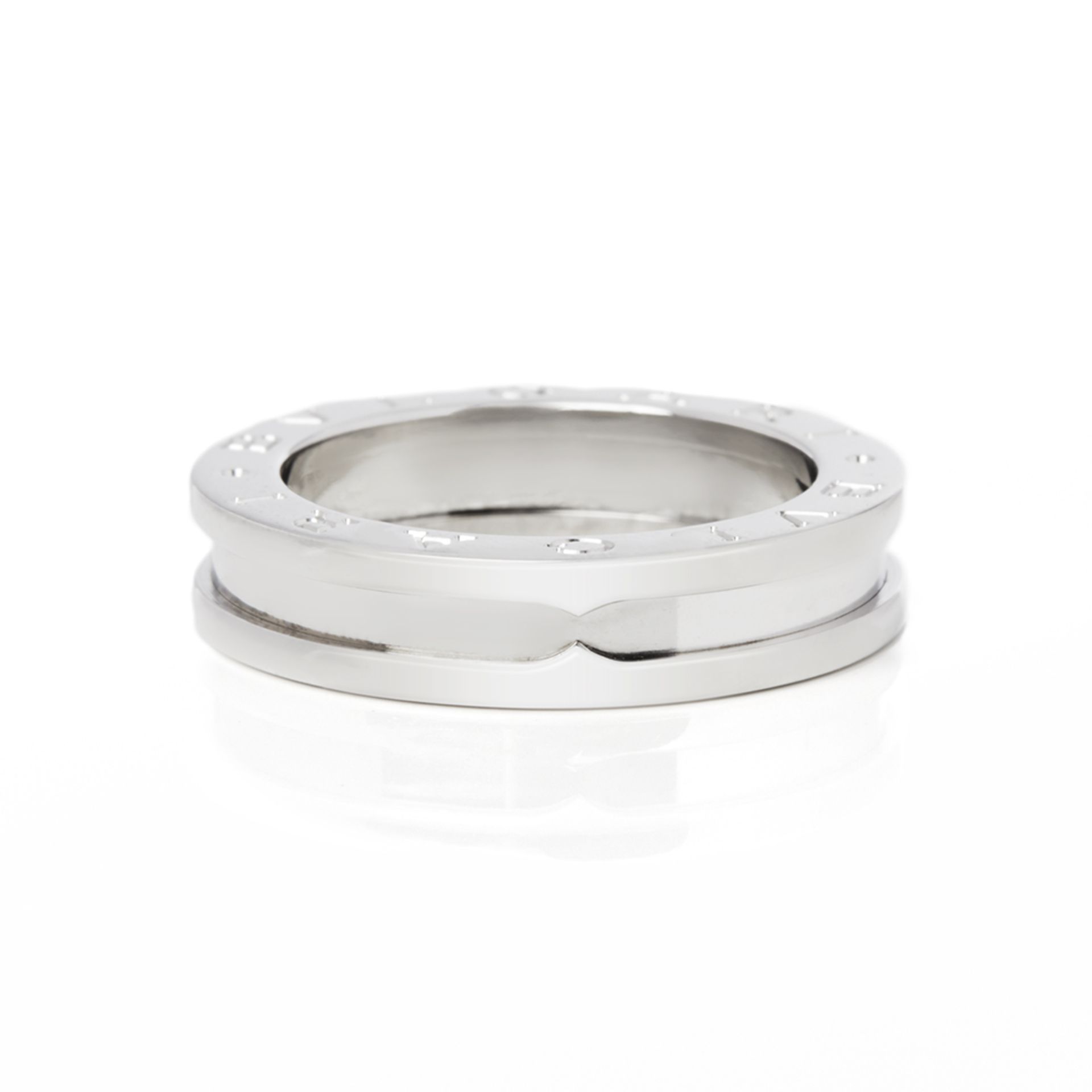 Bulgari 18k White Gold B.Zero 1 Ring Size M - Bild 3 aus 8