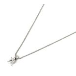 Mappin & Webb Platinum 0.70ct Diamond Necklace