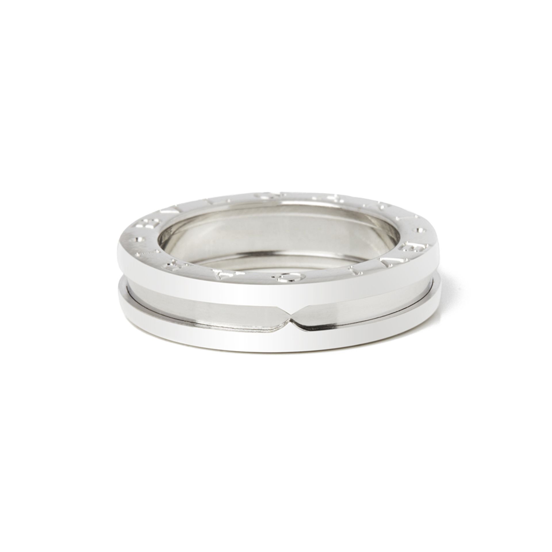 Bulgari 18k White Gold B.Zero 1 Ring Size J - Image 2 of 7