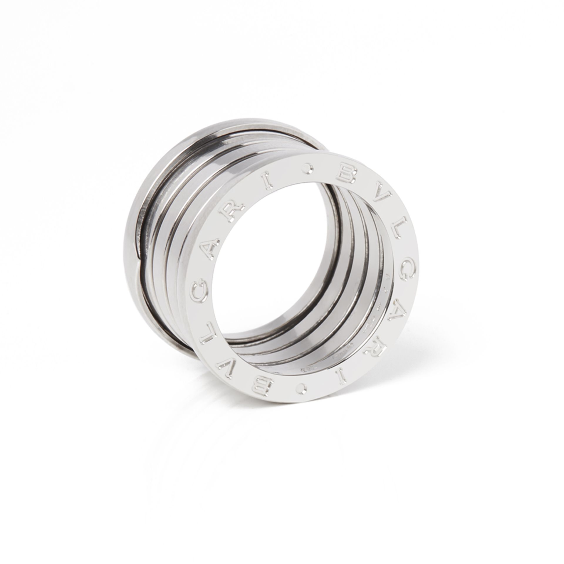 Bulgari 18k White Gold B.Zero 1 Ring Size L 1/2 - Image 4 of 6