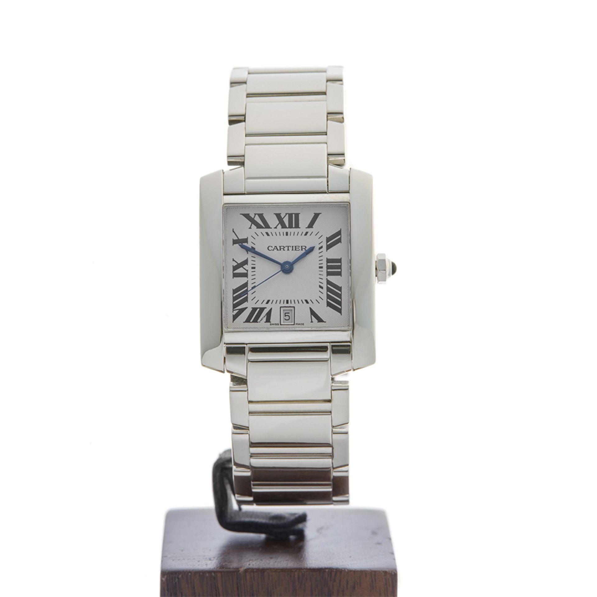 Cartier Tank Francaise 28mm 18K White Gold - 2366 - Image 2 of 8