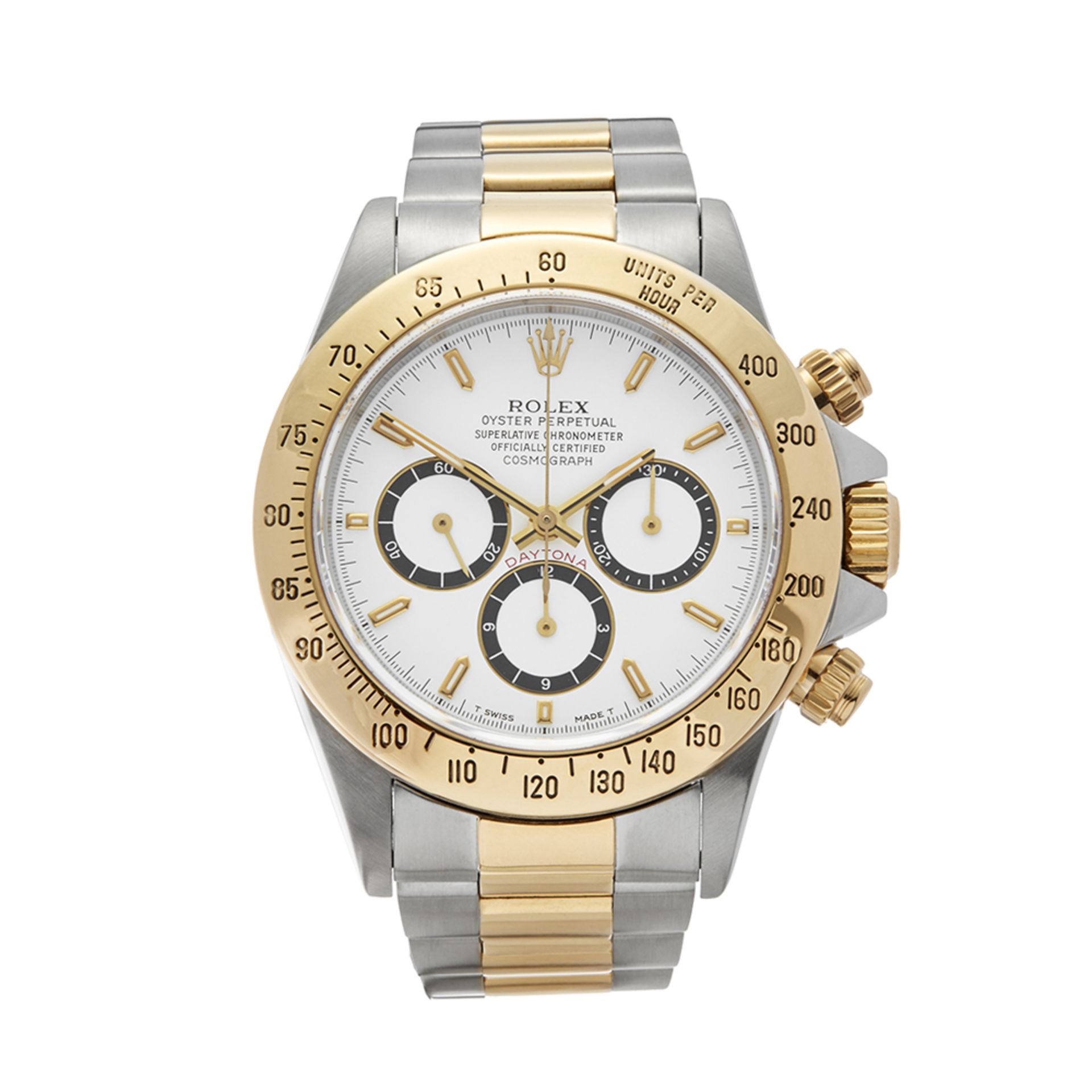 Rolex Daytona Chronograph Inverted 6 40mm Stainless Steel & 18k Yellow Gold - 16523 - Image 2 of 7