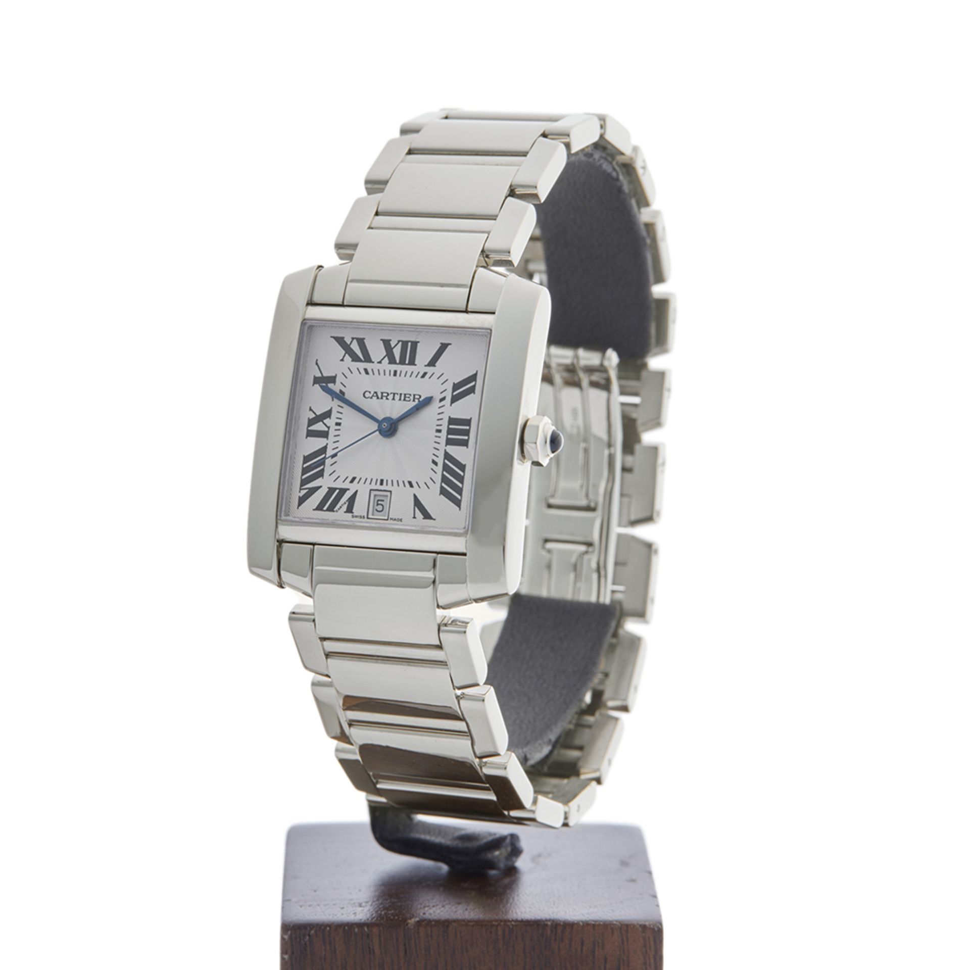 Cartier Tank Francaise 28mm 18K White Gold - 2366 - Image 3 of 8