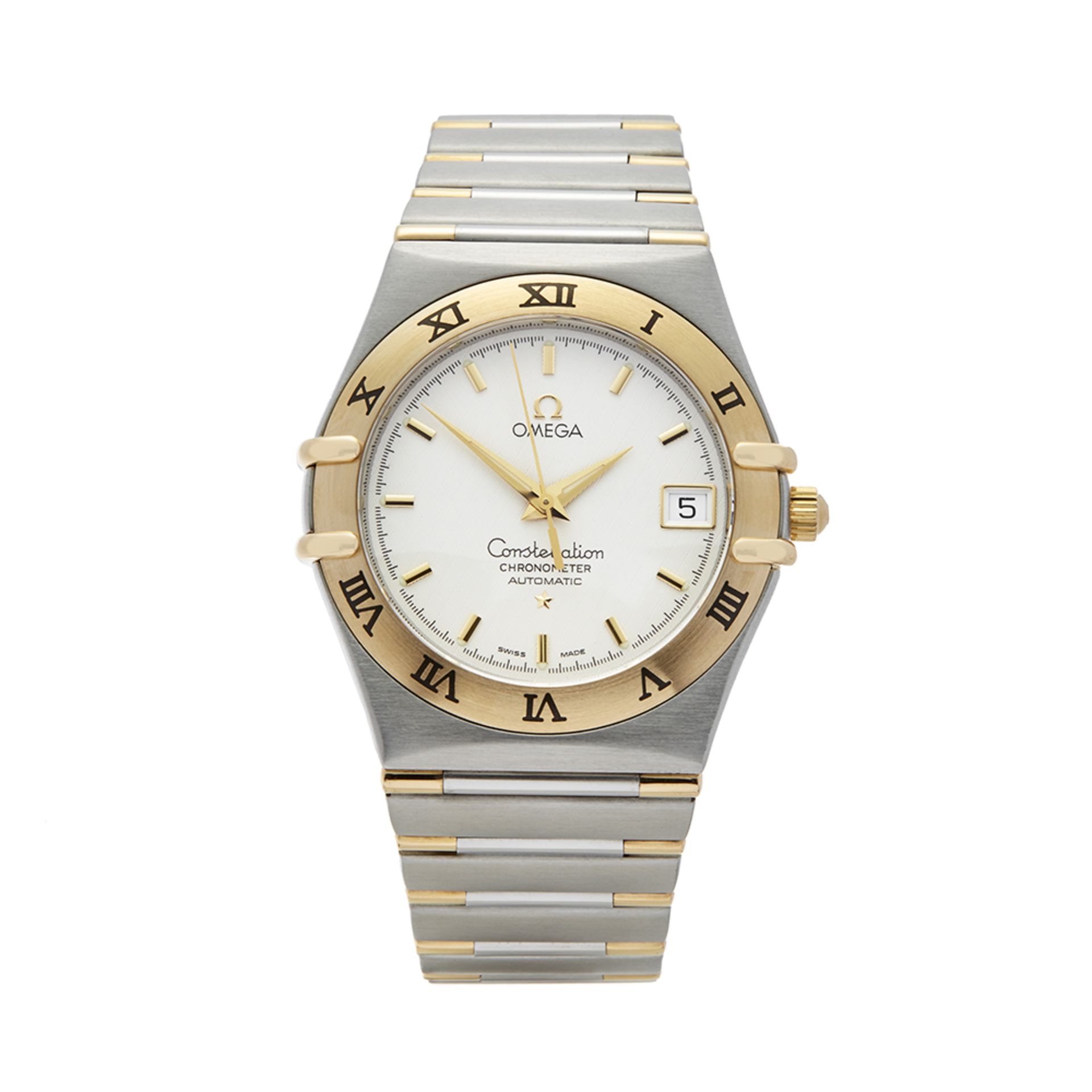 Omega Constellation Stainless Steel & 18K Yellow Gold - Image 2 of 7