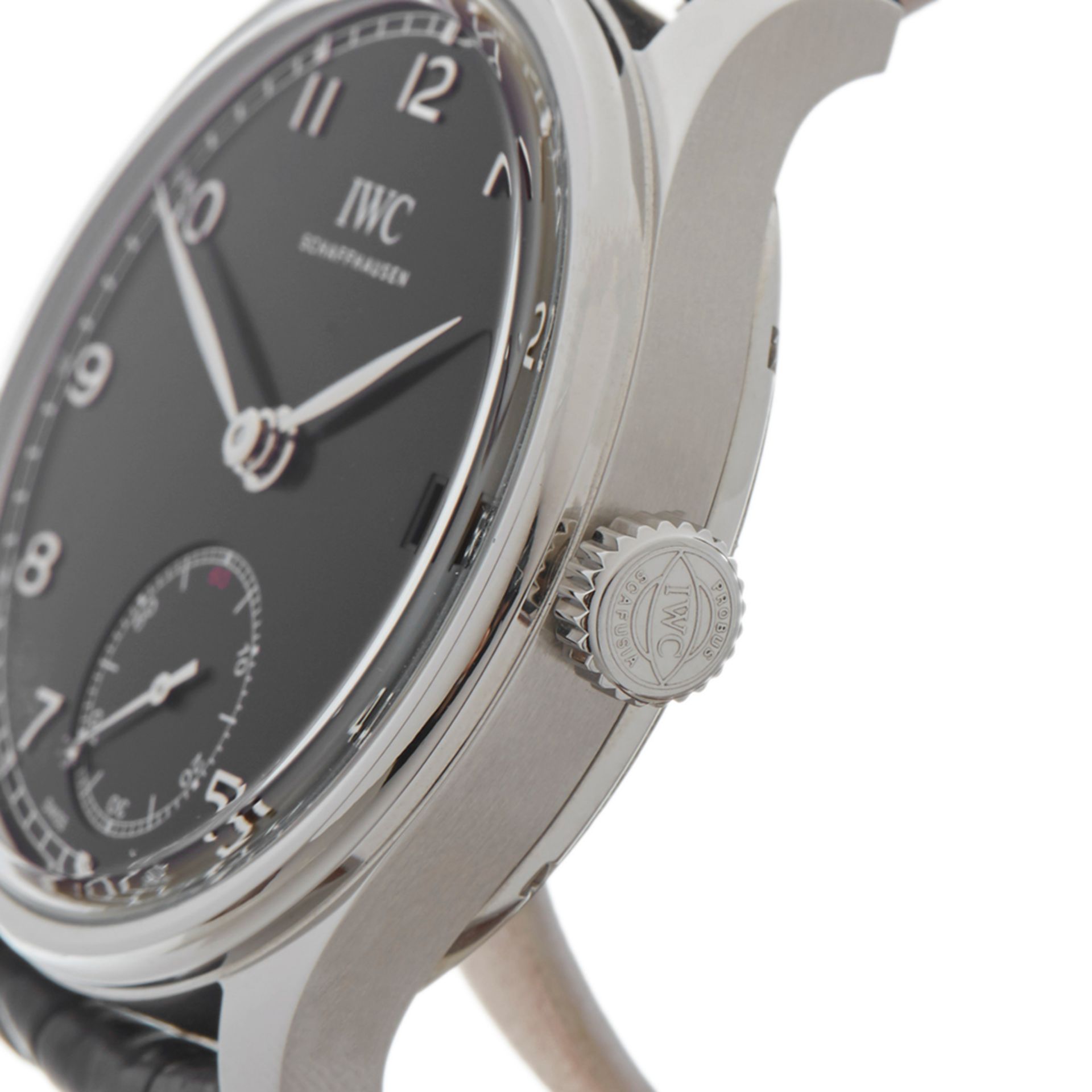 IWC Portuguese Hand Wound Eight Days 43mm Stainless Steel - IW510202 - Image 4 of 9