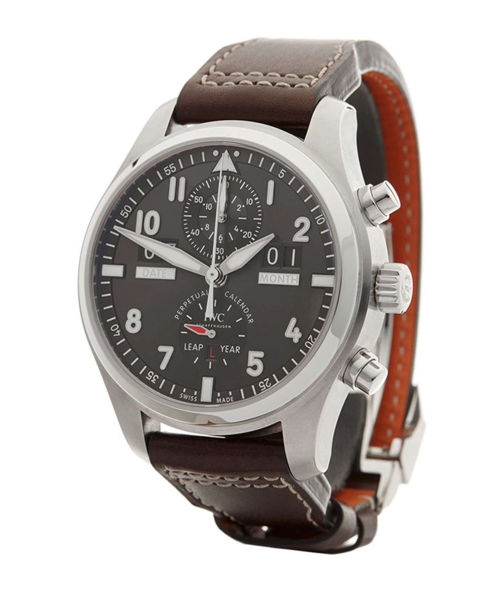 IWC Pilot's Perpetual Calendar 46mm Stainless Steel - IW379108 - Bild 6 aus 8