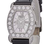 Chopard Classic Oval Diamond 18K White Gold Diamonds - 13/6610-20