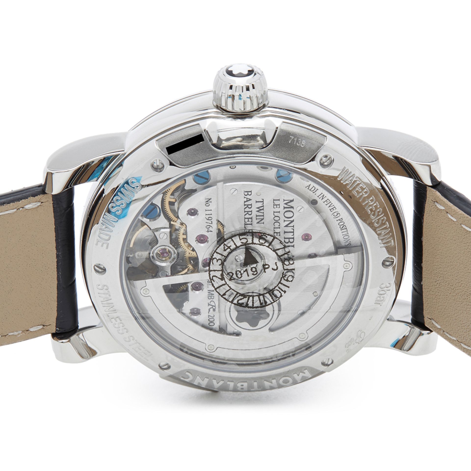 Montblanc Nicolas Rieussec 42mm Stainless Steel - 106488 - Image 7 of 8