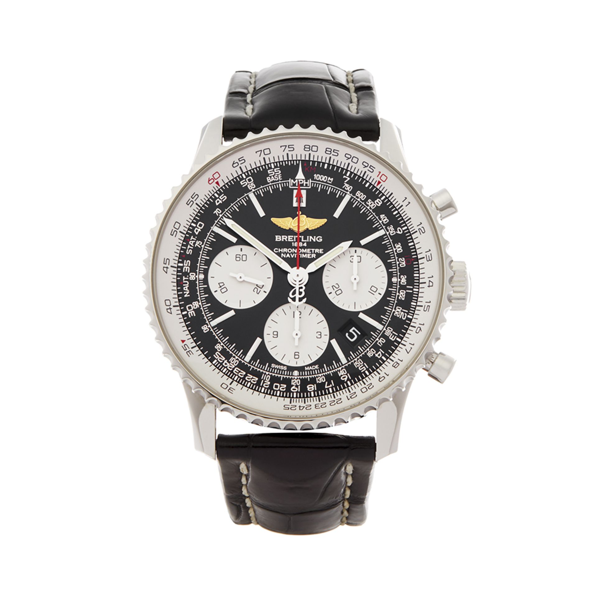 Breitling Navitimer Chronograph 43mm Stainless Steel - AB0120 - Image 2 of 8