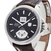 Tag Heuer Grand Carrera Date 43mm Stainless Steel - WAV5113