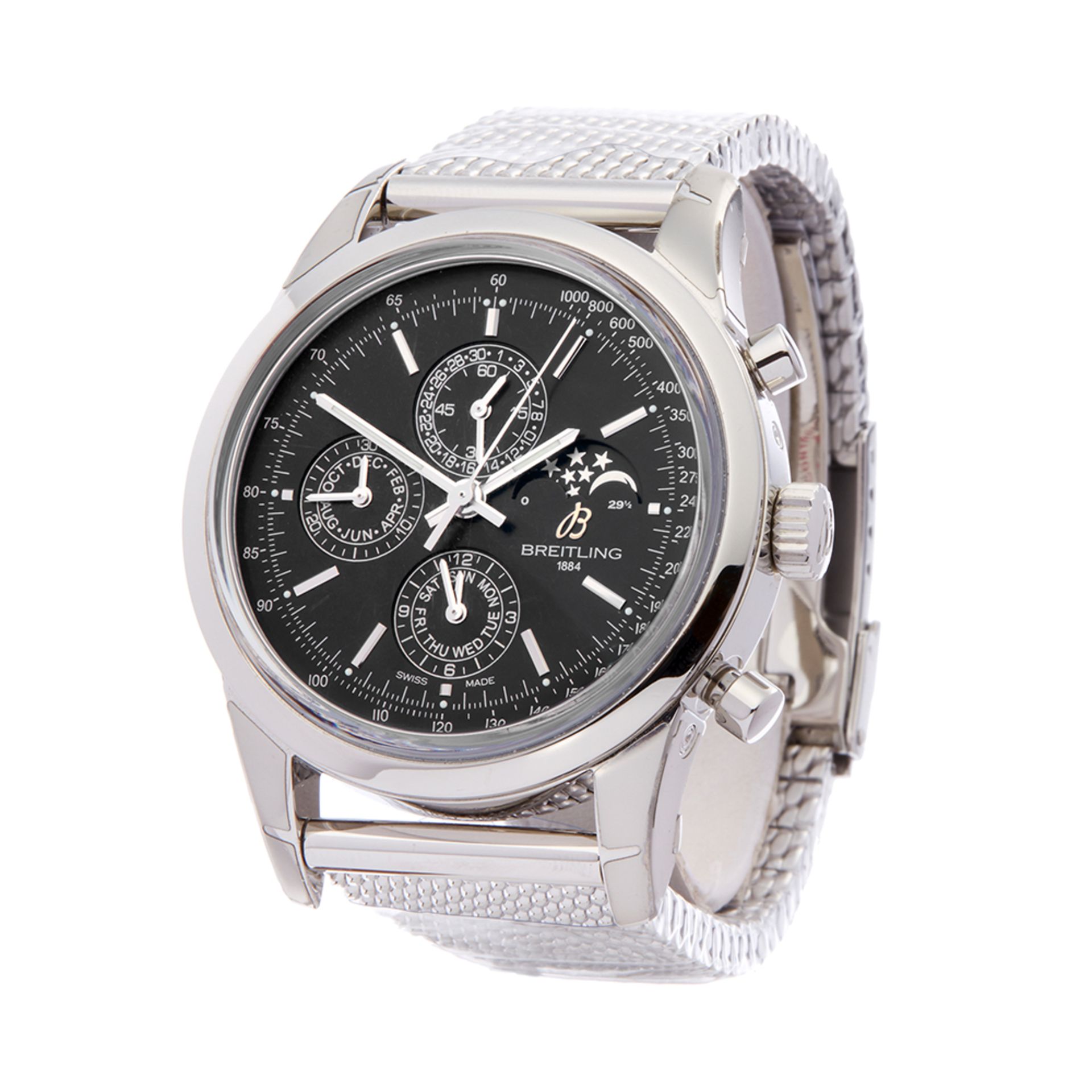 Breitling Transocean 1461 Stainless Steel - A1931012/BB68 - Image 3 of 8