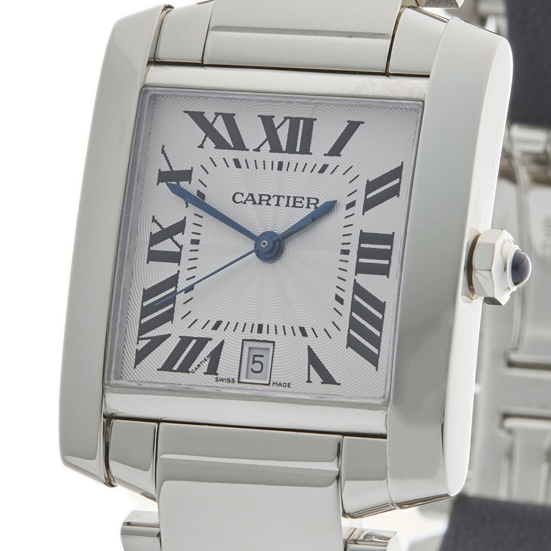 Cartier Tank Francaise 28mm 18K White Gold - 2366