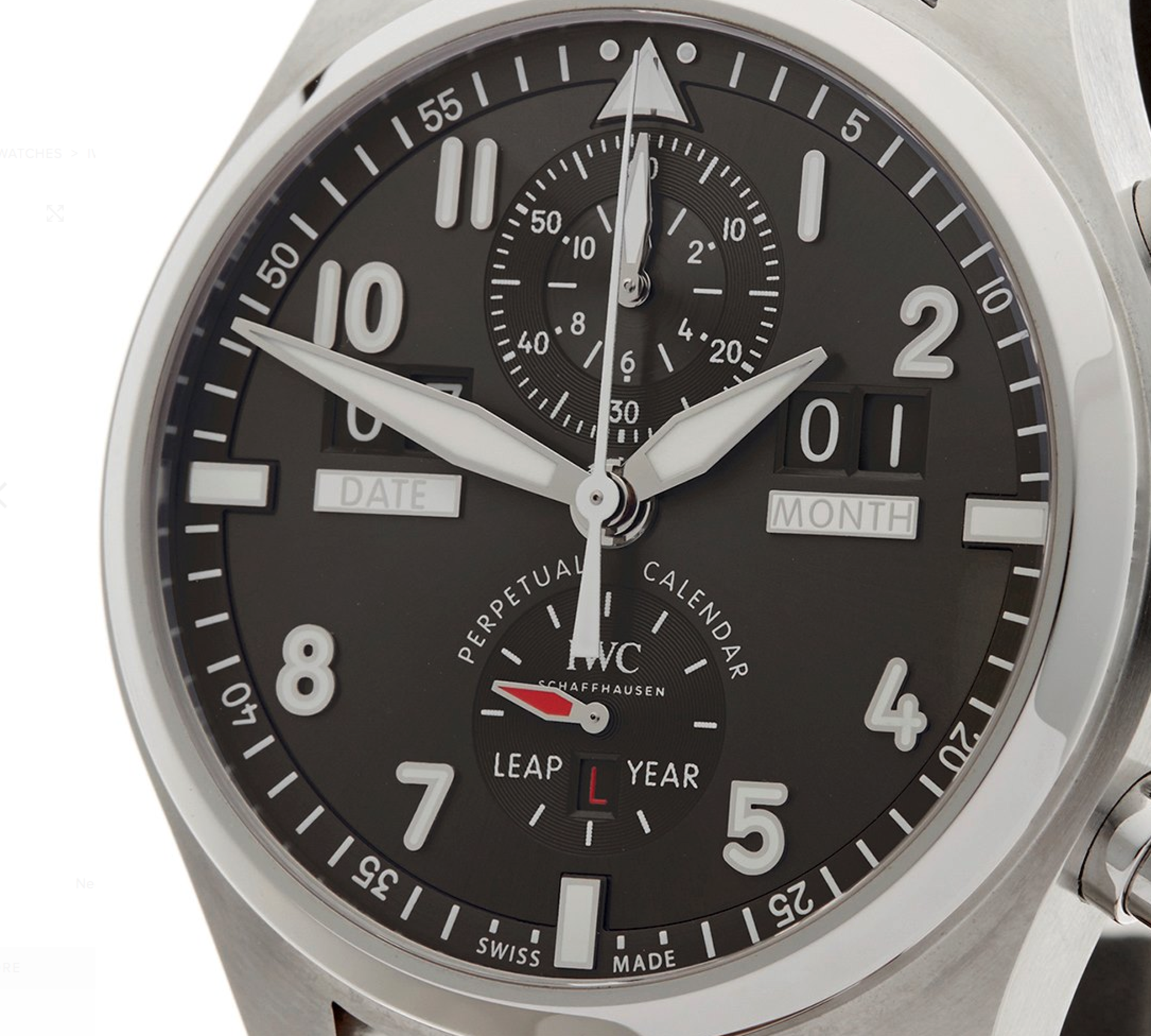 IWC Pilot's Perpetual Calendar 46mm Stainless Steel - IW379108